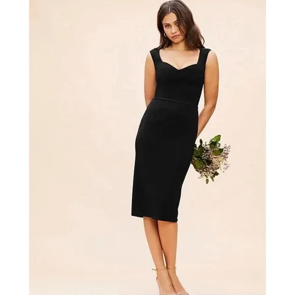 mid length bodycon dress Effortlessly Elegant” Bodycon Dress- Navy – Zia Africa main image 1